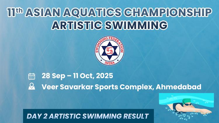 11th Asian Aquatics Championship Artistic Swimming 2025 - Day 2 Result